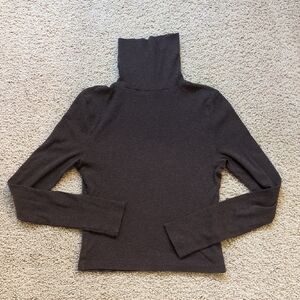Madewell Brown Turtle Neck